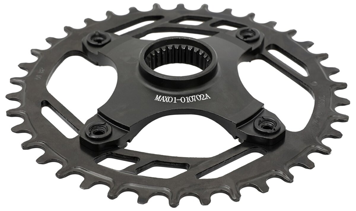 převodník BAFANG M400 38 z, 11/128" narrow wide černý