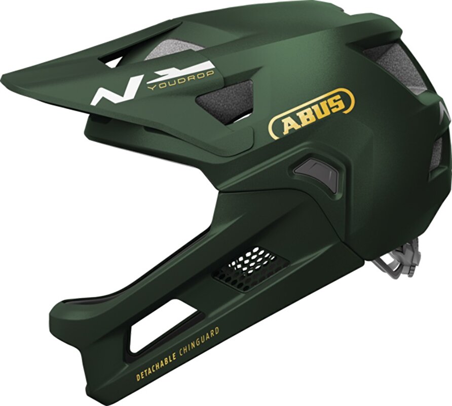 přilba ABUS YouDrop FF moss green S