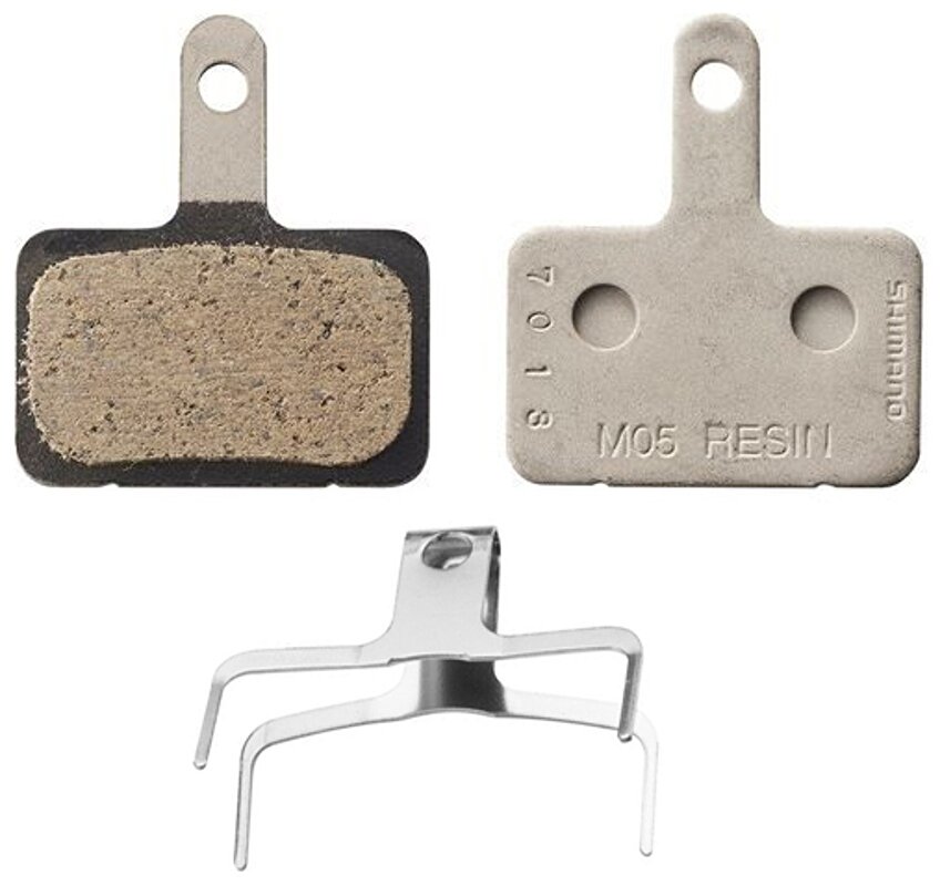 brzdové destičky SHIMANO M05-RX polymer, v krabičce