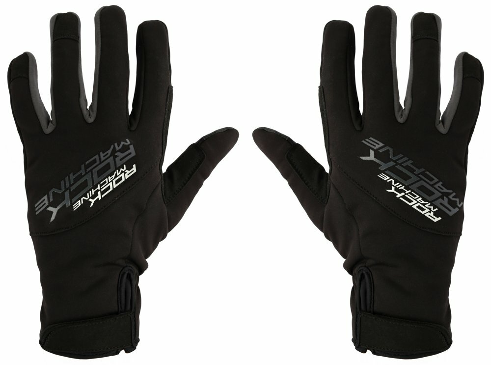 dlouhoprsté zimní rukavice ROCK MACHINE Race šedo/černé vel.S
