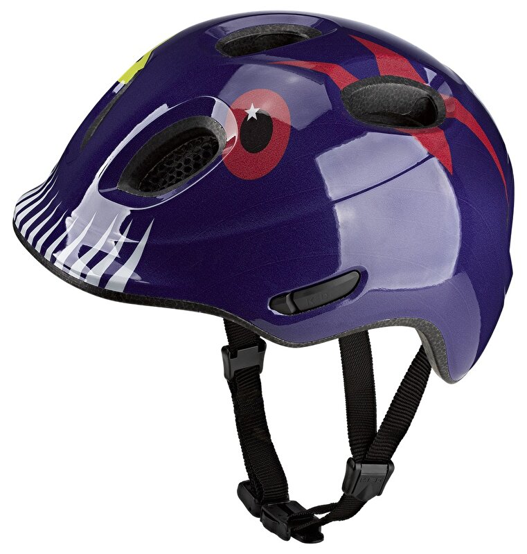 přilba KED Meggy Spark M Monster Mood Purple Blue 50-55 cm