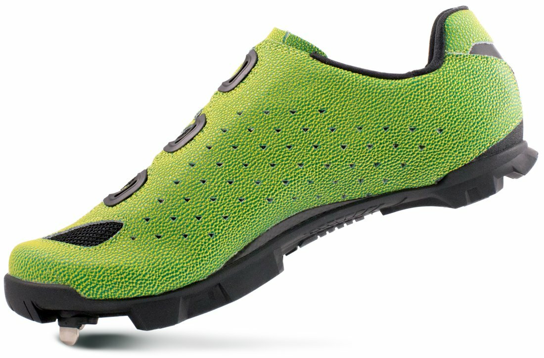 tretry LAKE MX238 XC Carbon zeleno/modré vel.42