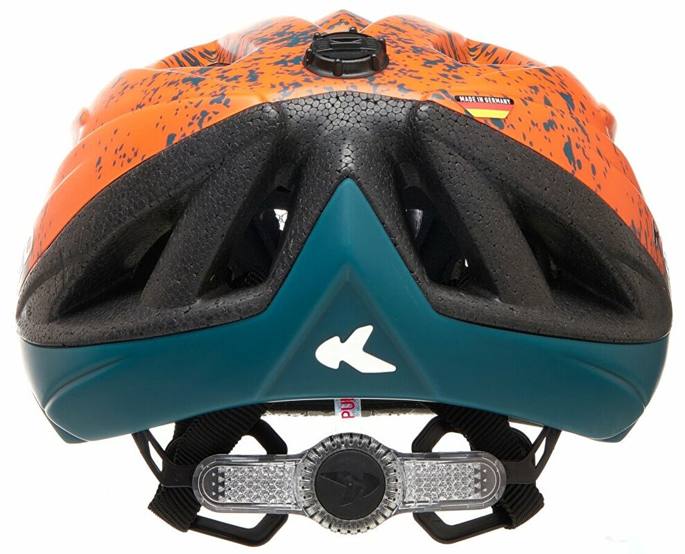 přilba KED Street Junior Pro M arcadia green orange matt 53-58 cm