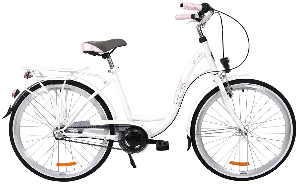 kolo STORM Barcelona 28" 3sp. 17" bílé