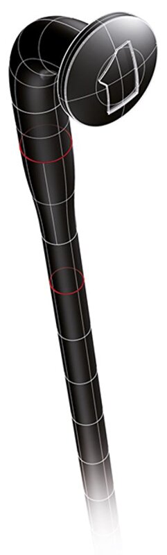 drát MACH1 Air1+ zeslabovaný 2/1,5/2 černý 284mm