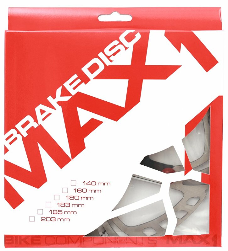 brzdový kotouč MAX1 Evo 180 mm černý