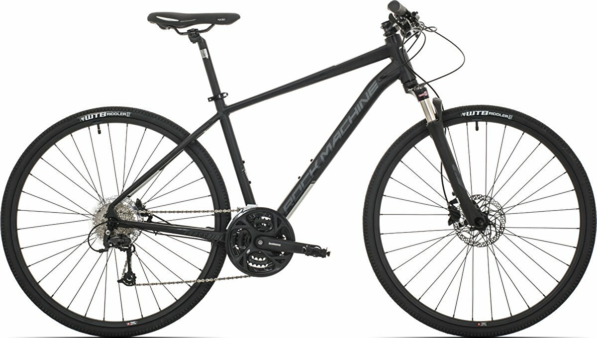 kolo Rock Machine CrossRide 700 mat black/grey/dark grey (M)