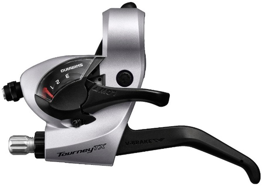 řazení SHIMANO ST-TX800-S levé stříbrné (v krabičce)