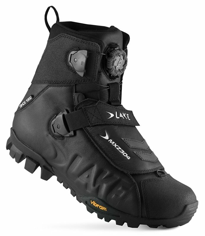 zimní tretry LAKE MXZ304 černé vel.40 wide
