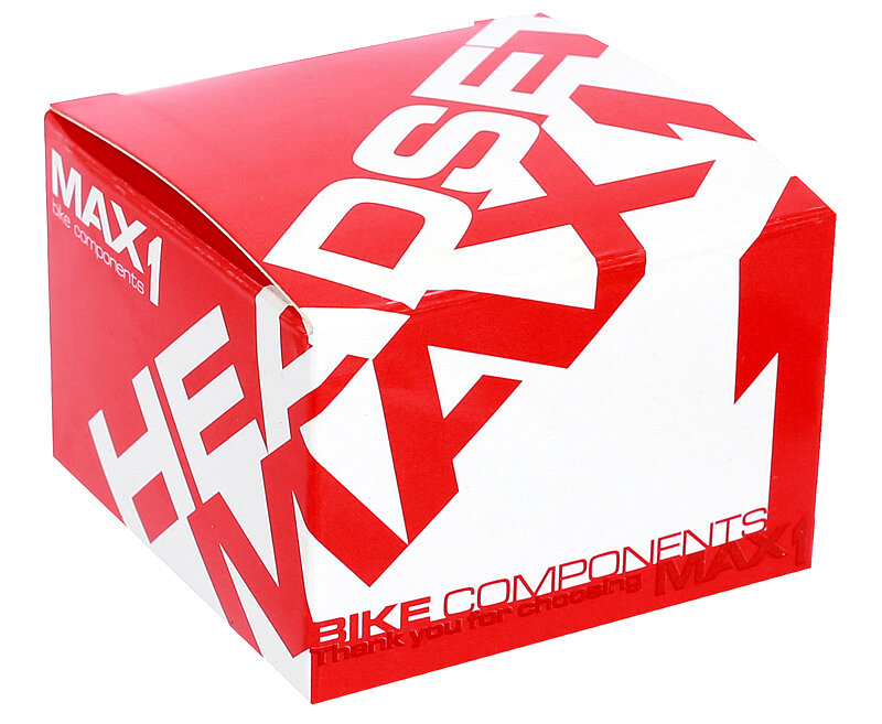 semi-integrované hlavové složení MAX1 s venkovním spodním ložiskem pro 1,5" vidlice, černé