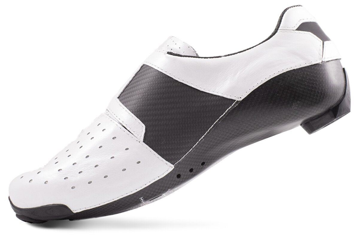 tretry LAKE CX403 Carbon bílo/černé vel.46