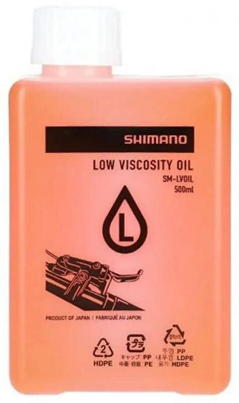 minerální olej hydraulický SHIMANO nízkoviskózní 500 ml SM-LVOIL