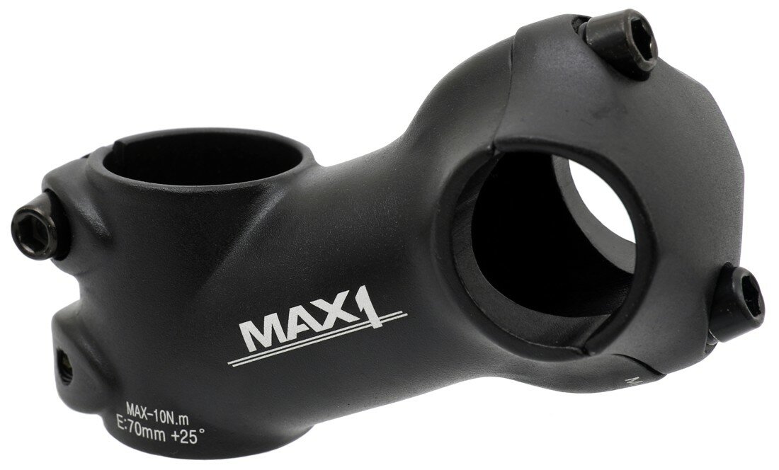 představec MAX1 High 70/25°/25,4 mm černý