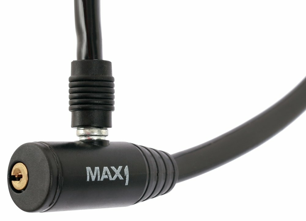 zámek lanko MAX1 650 mm černý