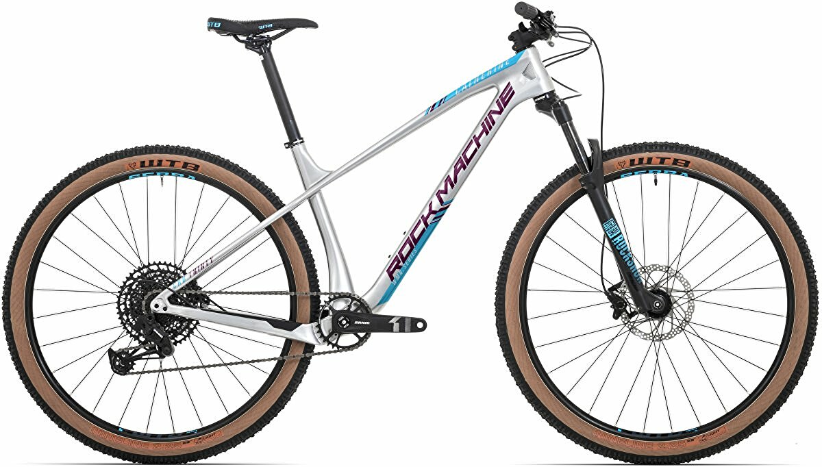 kolo Rock Machine Catherine CRB 30-29 gloss silver/dark crimson/neon cyan (M)