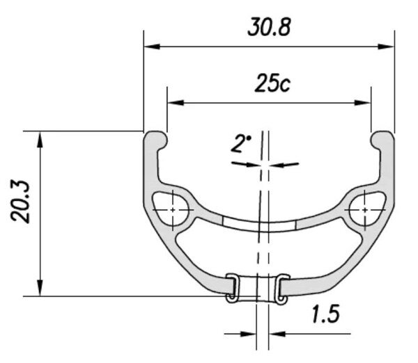 ráfek MACH1 28" Kargo disc 36/1nýt černý