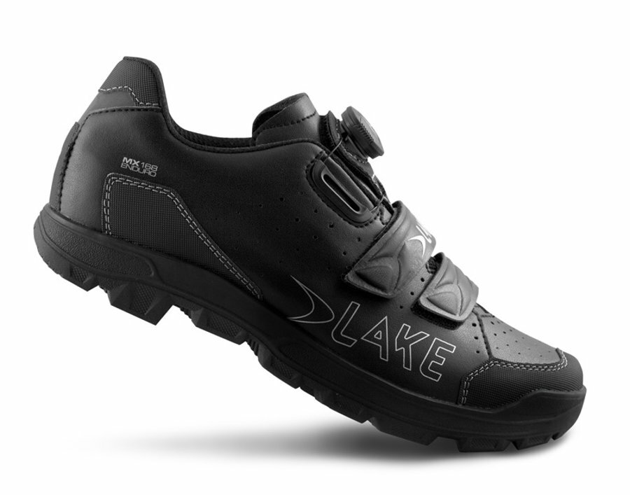 tretry LAKE MX168 Enduro černé vel.38