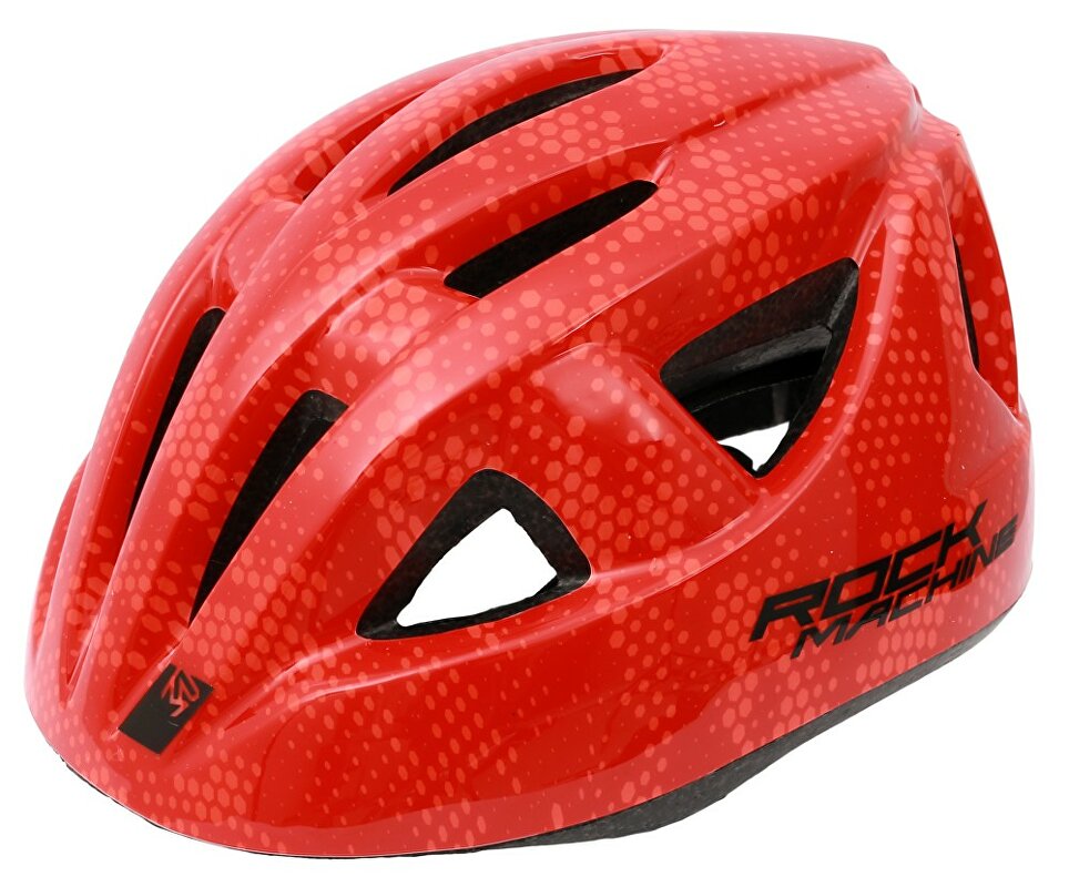 přilba ROCK MACHINE Racer červená vel. XS/S 48-52 cm