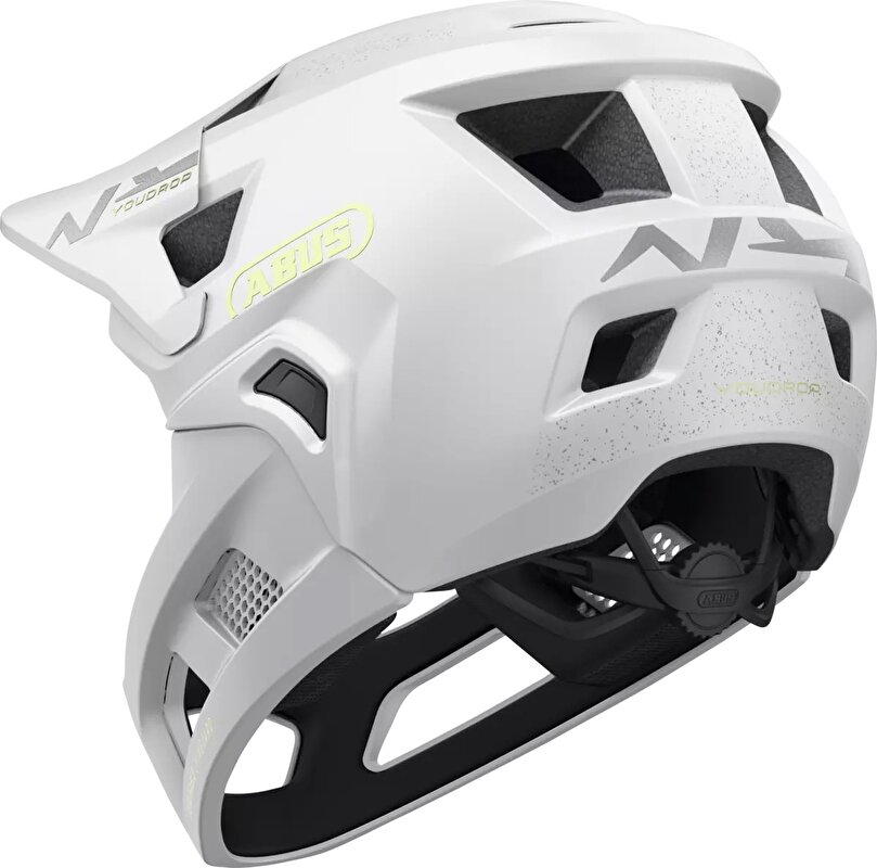 přilba ABUS YouDrop FF lemon white S