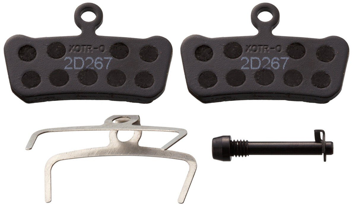 brzdové destičky Avid Trail/Guide/G2/Level organické, čtyřpístkové