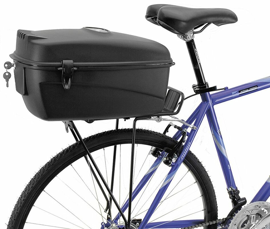 box na nosič M-WAVE plastový, 17l, se zámkem