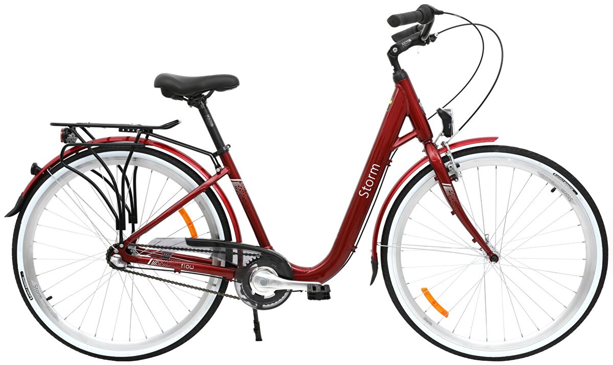 kolo STORM 28" Flow 3sp. 17" bordó