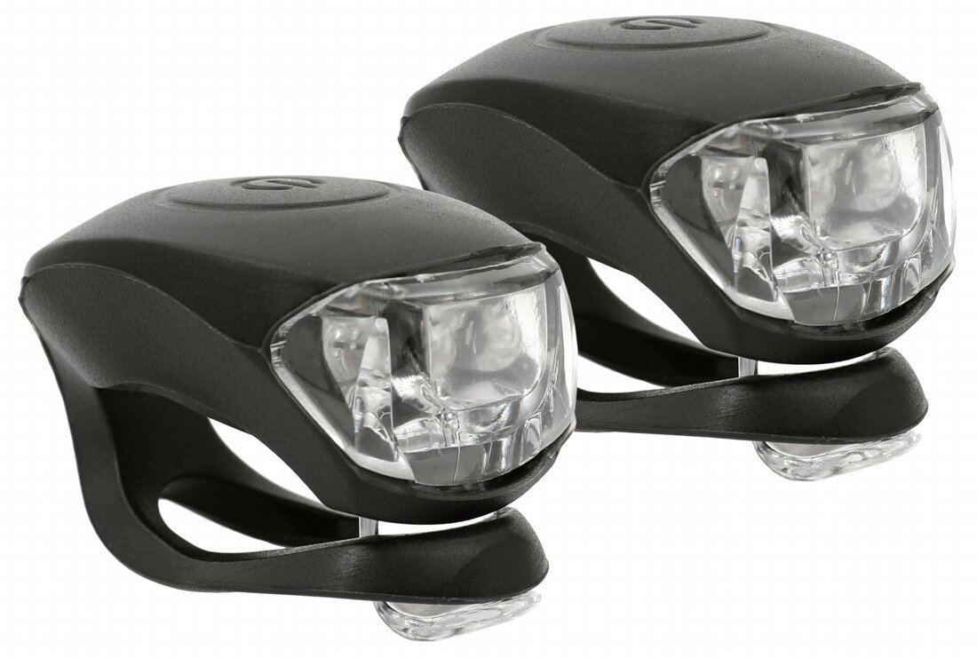 blikačky MAX1 Frog sada 2 ks černé