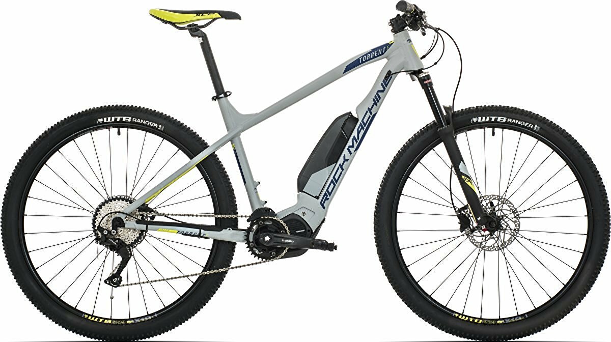 elektrokolo Rock Machine Torrent e90-29 mat grey/radioactive yellow/night blue (L)