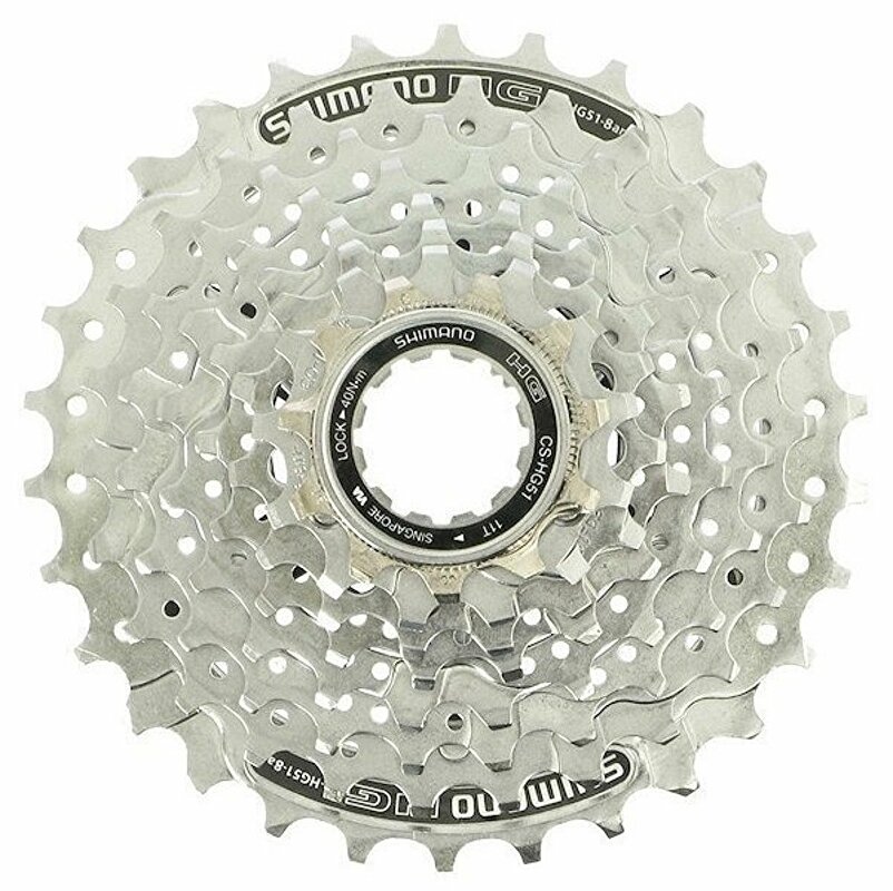 8-kazeta SHIMANO CS-HG51 11-32 zubů, stříbrná, v krabičce
