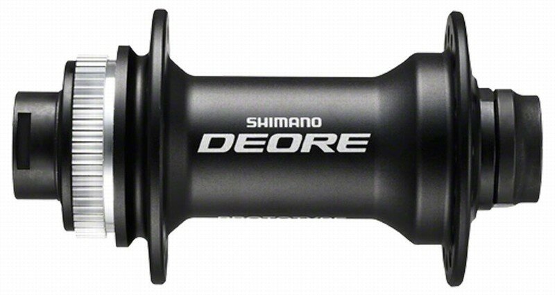 náboj disc SHIMANO Deore HB-M6010-BX 32děr Center lock 15mm e-thru-axle 100mm před. černý v krabičce