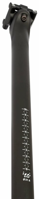 sedlovka MAX1 Evo Carbon 31,6/400 mm rovný zámek