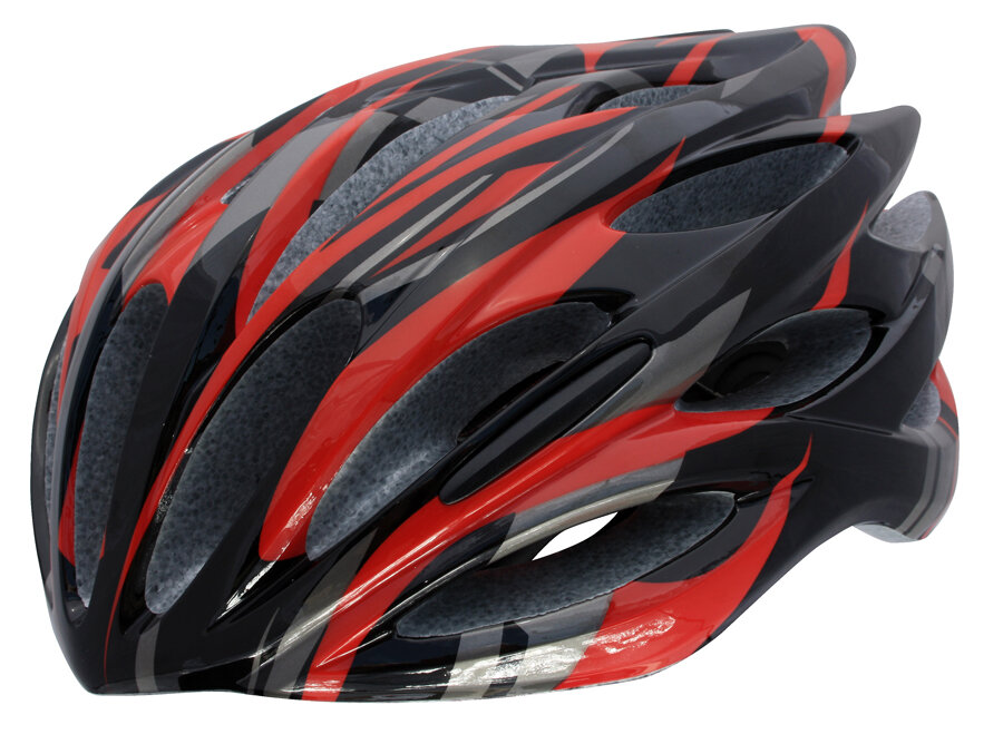 přilba ROCK MACHINE Elite červeno/černá 54-60cm