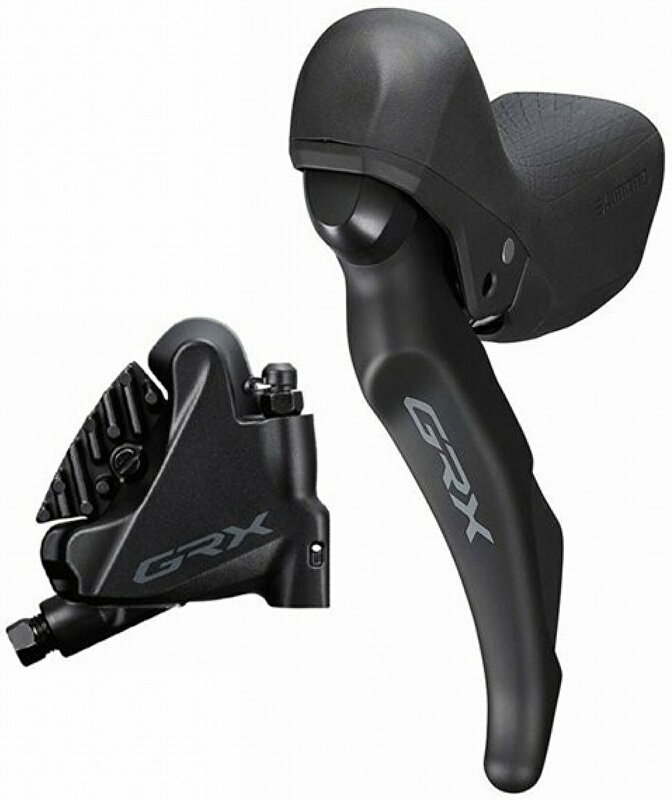 řazení SHIMANO GRX 600 dual control 1x11 speed, třmen RX400 (levé) J-kit, v krabičce