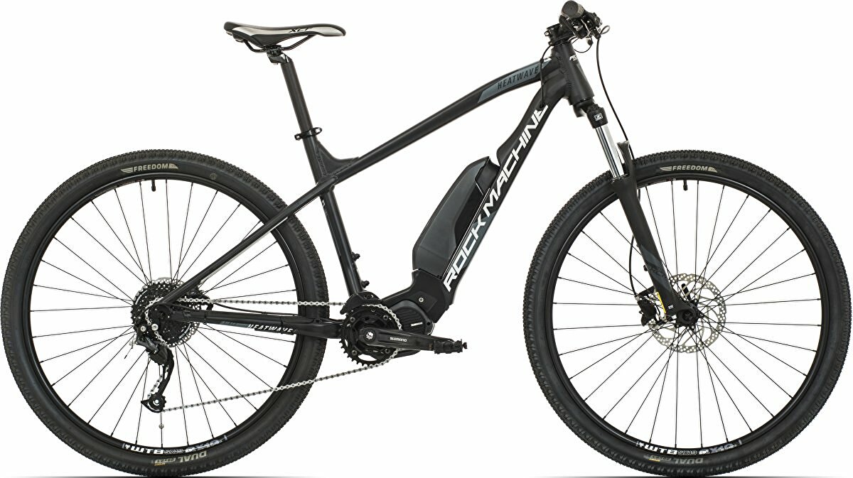 elektrokolo Rock Machine Heatwave e30-29 mat black/silver/dark grey (M)