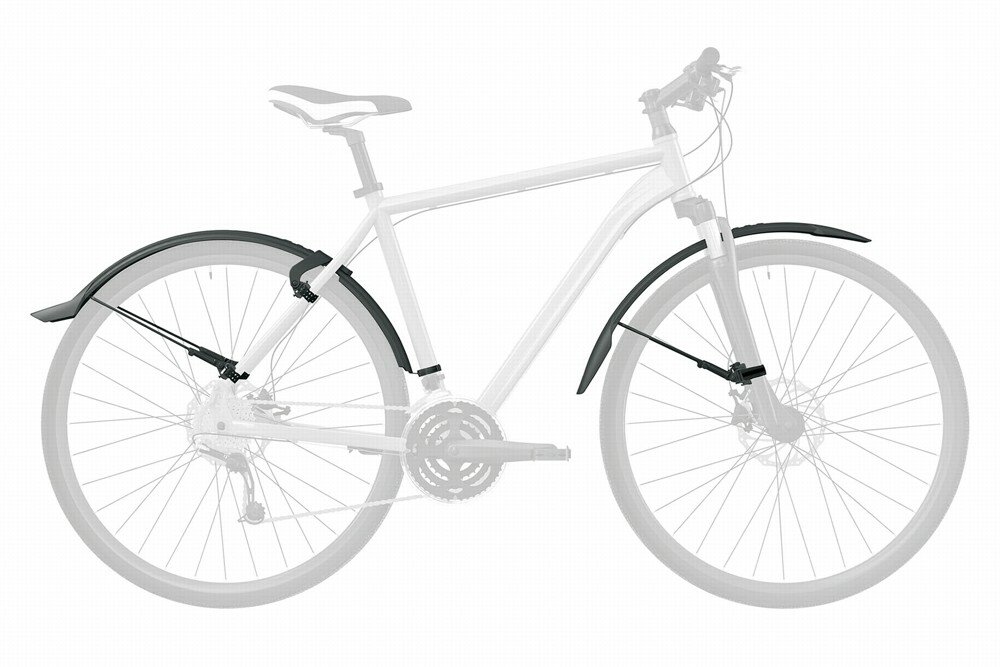 blatníky SKS Veloflexx 65 29" včetně vzpěr, černé