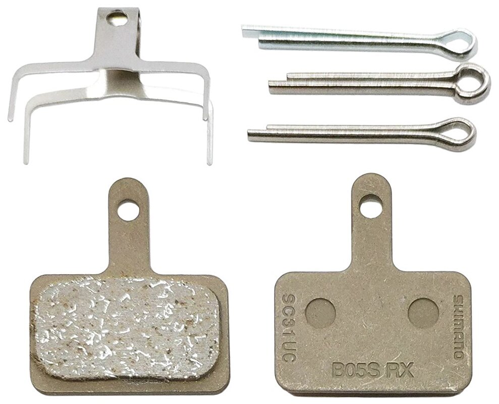 brzdové destičky SHIMANO B05S-RX polymer, v krabičce