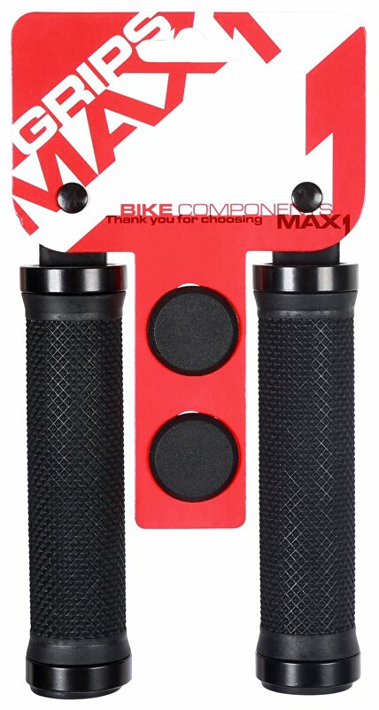 gripy MAX1 Double Lock černé