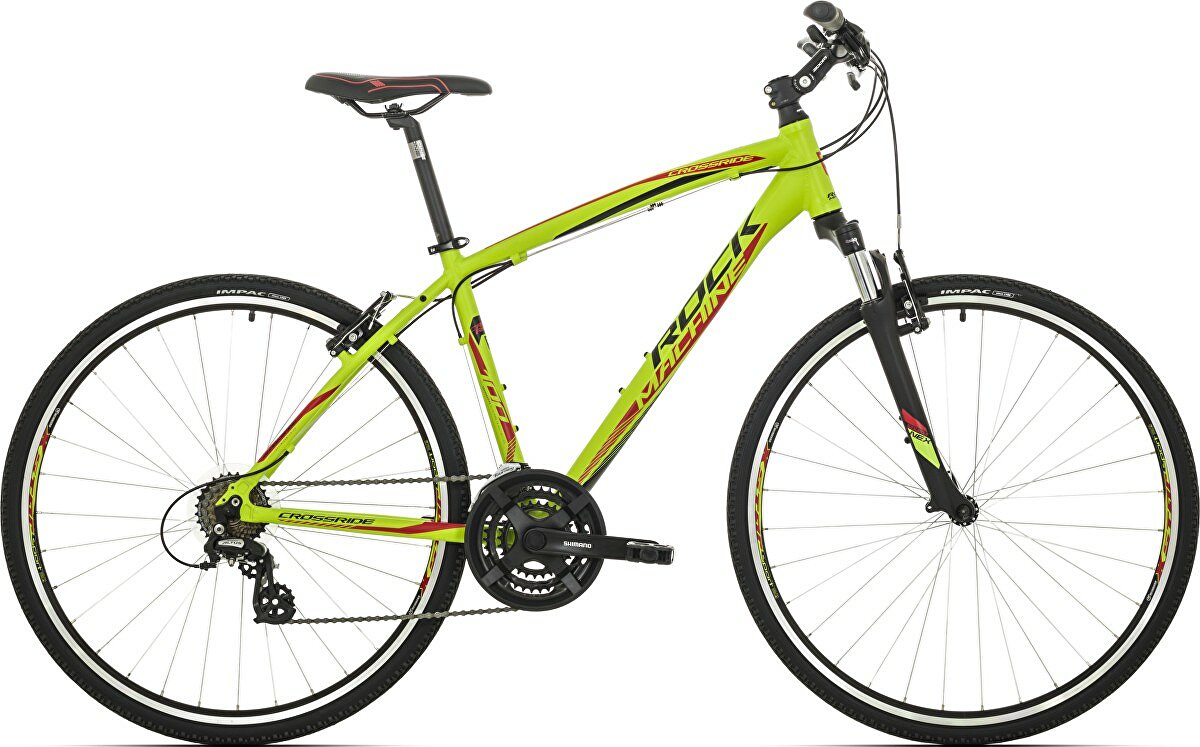 kolo Rock Machine CrossRide 100 LO radioactive yellow/red/black (L)