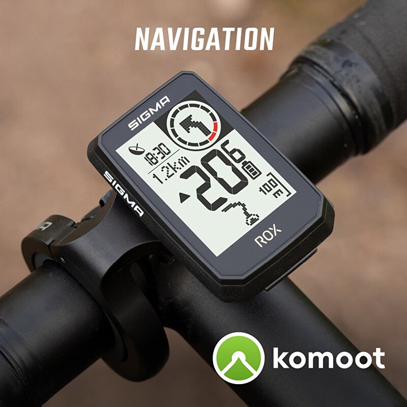 computer SIGMA Rox 2.0 Endurance GPS černý
