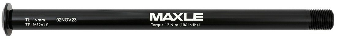 osa zadní SRAM 12/174 mm, M12x1,0, Maxle Stealth, UDH, černá