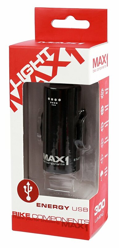 světlo přední MAX1 Energy USB