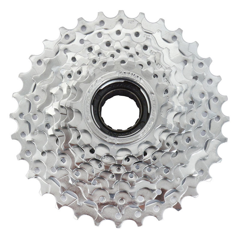 8-kolo SUNRACE 13-32 zubů, chrom, index, pro E-bike, v krabičce