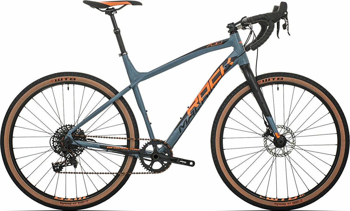 kolo Rock Machine GravelRide 700 mat slate grey/neon orange/black 50 cm