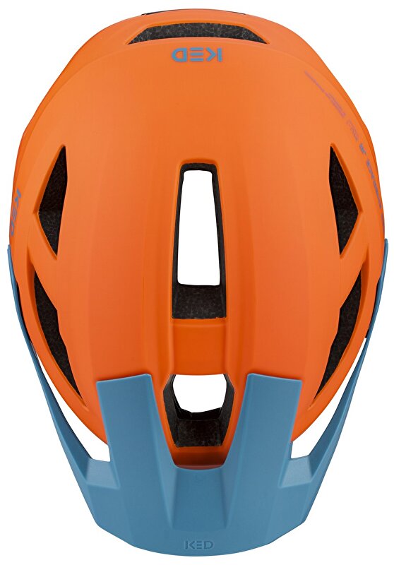 přilba KED Embrace Jr. S/M Petrol Orange Matt 52-58 cm