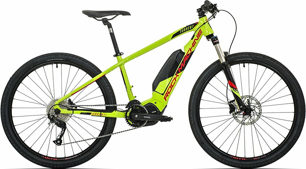elektrokolo Rock Machine Torrent JNR e30-27  gloss radioactive yellow/red/black (S)