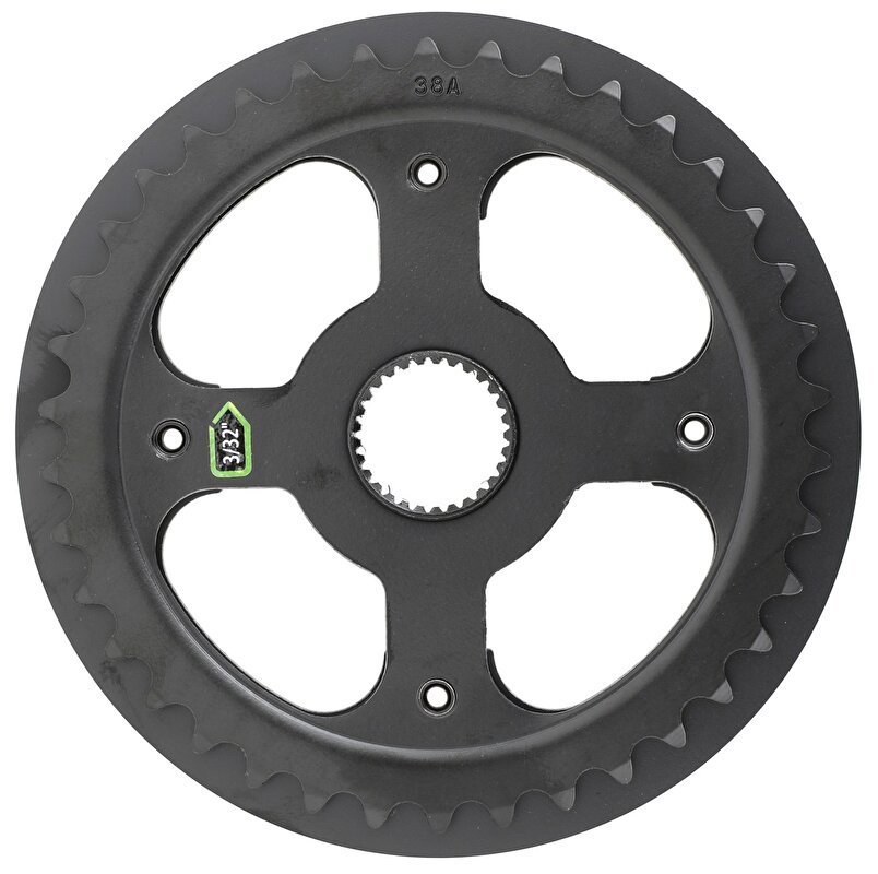 převodník BAFANG M210/M410 38 z, 3/32", černý s krytem