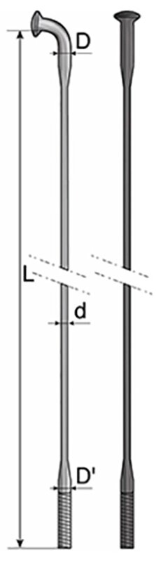 drát MACH1 Air1+ zeslabovaný 2/1,5/2 černý 276mm