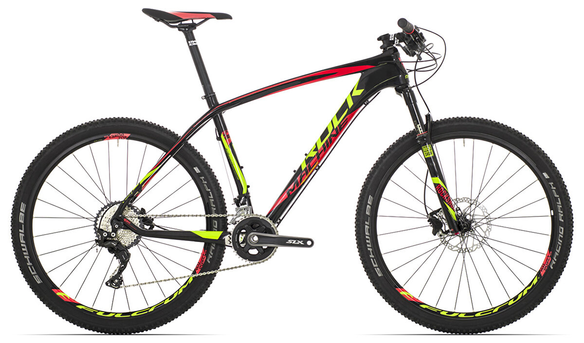 kolo Rock Machine Explosion 50-27 black/radioactive yellow/red 21,5"