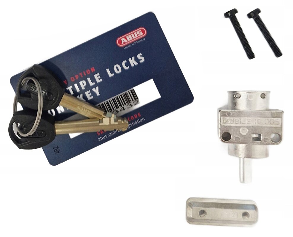 zámek na rám ABUS 5755 Xplus vč. zámku pro Bosch int. Bes3 2 klíče