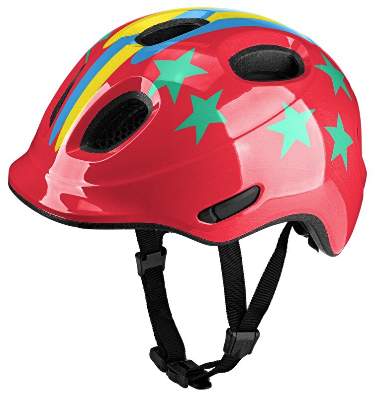 přilba KED Meggy Spark S Stellar Stripes Red 45-50 cm